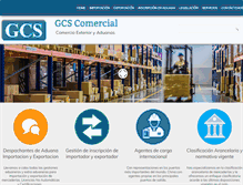 Tablet Screenshot of gcscomercial.com.ar